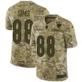 Chicago Bears #88 Dion Sims Limited Camo 2018 Salute to Service NFL Jersey