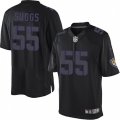 Baltimore Ravens #55 Terrell Suggs Limited Black Impact NFL Jersey