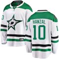 Dallas Stars #10 Martin Hanzal Authentic White Away Fanatics Branded Breakaway NHL Jersey