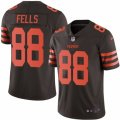 Cleveland Browns #88 Darren Fells Limited Brown Rush Vapor Untouchable NFL Jersey