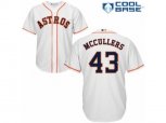 Houston Astros #43 Lance McCullers Authentic White Home Cool Base MLB Jersey
