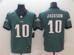 Philadelphia Eagles #10 Tyree Jackson Nike Green NFL Vapor Limited Jersey