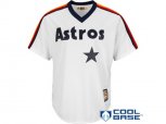 Houston Astros Majestic White Home Cooperstown Cool Base Jersey