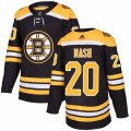 Boston Bruins #20 Riley Nash Premier Black Home NHL Jersey