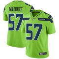 Seattle Seahawks #57 Michael Wilhoite Limited Green Rush Vapor Untouchable NFL Jersey