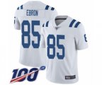 Indianapolis Colts #85 Eric Ebron White Vapor Untouchable Limited Player 100th Season Football Jersey