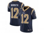 Los Angeles Rams #12 Joe Namath Vapor Untouchable Limited Navy Blue Team Color NFL Jersey