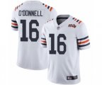 Chicago Bears #16 Pat O'Donnell White 100th Season Limited Football Jersey