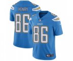 Los Angeles Chargers #86 Hunter Henry Electric Blue Alternate Vapor Untouchable Limited Player Football Jersey