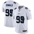 Los Angeles Rams #99 Aaron Donald White Nike White Shadow Edition Limited Jersey
