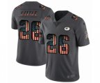 Green Bay Packers #26 Darnell Savage Jr. Limited Black USA Flag 2019 Salute To Service Football Jersey