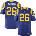 Los Angeles Rams #26 Mark Barron Royal Blue Alternate Vapor Untouchable Elite Player NFL Jersey