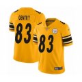 Pittsburgh Steelers #83 Zach Gentry Limited Gold Inverted Legend Football Jersey
