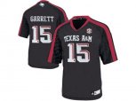 2016 Men'sTexas A&M Aggies Myles Garrett #15 College Football Authentic Jersey - Black