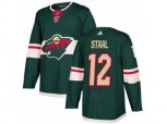 Minnesota Wild #12 Eric Staal Green Home Authentic Stitched NHL Jersey