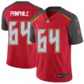 Tampa Bay Buccaneers #64 Kevin Pamphile Red Team Color Vapor Untouchable Limited Player NFL Jersey