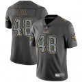 New Orleans Saints #48 Vonn Bell Gray Static Vapor Untouchable Limited NFL Jersey