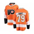 Philadelphia Flyers #79 Carter Hart Fanatics Branded Orange Home Breakaway Hockey Jersey