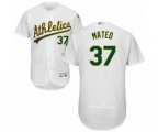 Oakland Athletics Jorge Mateo White Home Flex Base Authentic Collection Baseball Player Jersey