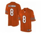 Chicago Bears #8 Mike Glennon Limited Orange Alternate NFL Jersey