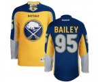 Reebok Buffalo Sabres #95 Justin Bailey Authentic Gold New Third NHL Jersey