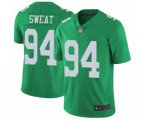 Philadelphia Eagles #94 Josh Sweat Limited Green Rush Vapor Untouchable Football Jersey