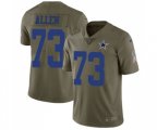 Dallas Cowboys #73 Larry Allen Limited Olive 2017 Salute to Service Football Jersey