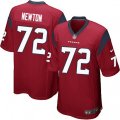 Houston Texans #72 Derek Newton Game Red Alternate NFL Jersey