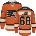 Philadelphia Flyers #68 Jaromir Jagr Premier Orange New Third NHL Jersey