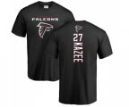 Atlanta Falcons #27 Damontae Kazee Black Backer T-Shirt