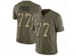 Seattle Seahawks #77 Ethan Pocic Limited Olive Camo 2017 Salute to Service NFL Jersey