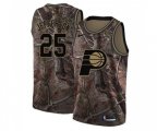 Indiana Pacers #25 Al Jefferson Swingman Camo Realtree Collection NBA Jersey