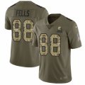 Cleveland Browns #88 Darren Fells Limited Olive Camo 2017 Salute to Service NFL Jersey