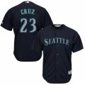 Seattle Mariners #23 Nelson Cruz Replica Navy Blue Alternate 2 Cool Base MLB Jersey