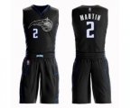 Orlando Magic #2 Jarell Martin Swingman Black Basketball Suit Jersey - City Edition
