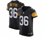 Pittsburgh Steelers #36 Jerome Bettis Black Alternate Vapor Untouchable Elite Player Football Jersey