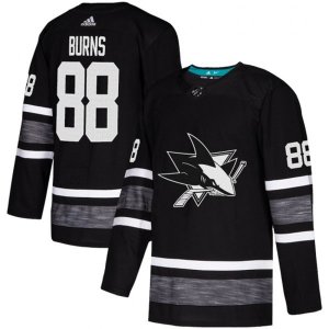 San Jose Sharks #88 Brent Burns Black 2019 All-Star Game Parley Authentic Stitched NHL Jersey