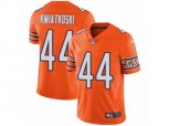 Chicago Bears #44 Nick Kwiatkoski Limited Orange Rush Vapor Untouchable NFL Jersey