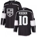 Los Angeles Kings #10 Tobias Rieder Authentic Black Home NHL Jersey