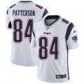 New England Patriots #84 Cordarrelle Patterson White Vapor Untouchable Limited Player NFL Jersey