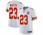 Kansas City Chiefs #23 Armani Watts White Vapor Untouchable Limited Player Football Jersey