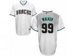 Arizona Diamondbacks #99 Taijuan Walker Replica White Capri Cool Base MLB Jersey