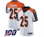 Cincinnati Bengals #25 Giovani Bernard White Vapor Untouchable Limited Player 100th Season Football Jersey