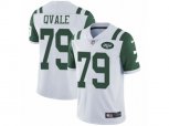 New York Jets #79 Brent Qvale Vapor Untouchable Limited White NFL Jersey