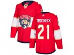 Florida Panthers #21 Vincent Trocheck Red Home Authentic Stitched NHL Jersey