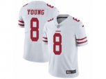 San Francisco 49ers #8 Steve Young Vapor Untouchable Limited White NFL Jersey