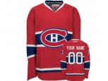 Montreal Canadiens Custom Fanatics Branded Red Home Breakaway Jersey
