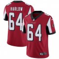 Atlanta Falcons #64 Sean Harlow Red Team Color Vapor Untouchable Limited Player NFL Jersey