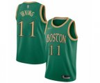 Boston Celtics #11 Kyrie Irving Authentic Green Basketball Jersey - 2019 20 City Edition