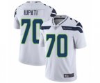 Seattle Seahawks #70 Mike Iupati White Vapor Untouchable Limited Player Football Jersey
